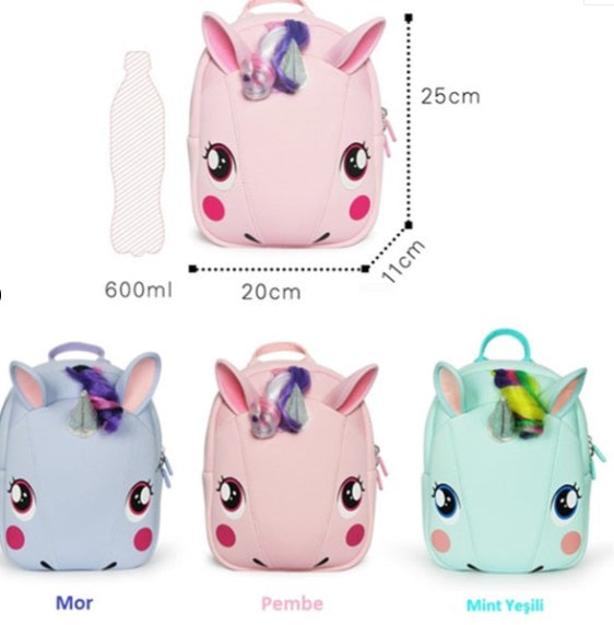 Supercute - Unicorn Çanta - Mor